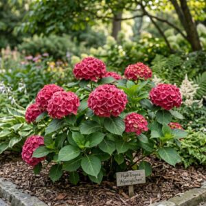 Hortensia – Hydrangea macrophylla ‘Alpenglühen’